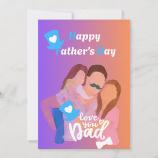 Father's day invitation