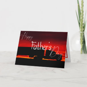 Father's Day Keep on Trucking Trucker Card