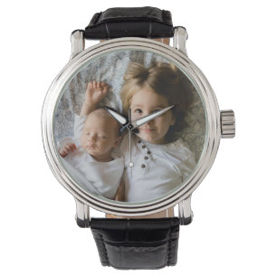 Father's Day Kids Photo Watch
