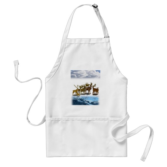 Father's Day Kitchen Apron (Front)