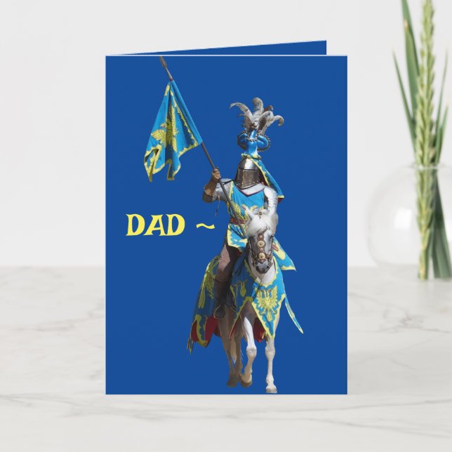 FATHER'S DAY KNIGHT CARD (Front)