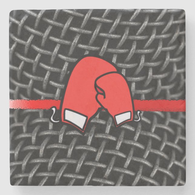 Father's Day Marble Stone Coaster (Front)