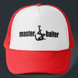 Father's Day Master Baiter Fishing Dad Trucker Hat<br><div class="desc">Father's Day Gifts: Funny Father's Day gift designs. This unique gift design can be given anytime Father's Day, birthday, Christmas or any holiday. Giving Dad a Father's Day gift would be appreciated by any Gift Lover anywhere. Being a Dad Rocks! Click on our shop link for other Gifts that include...</div>