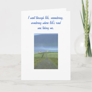 "Father's Day"  Meandering Card