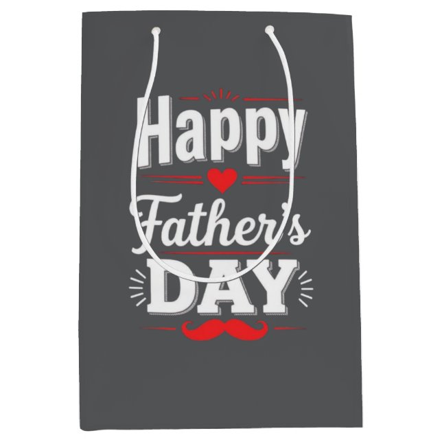 Father's Day Medium Gift Bag (Front)