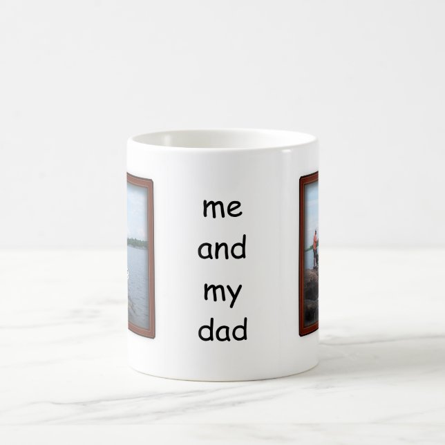 Father's Day Memento Frame Coffee Mug (Center)