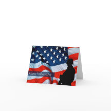 Father's Day Military Card