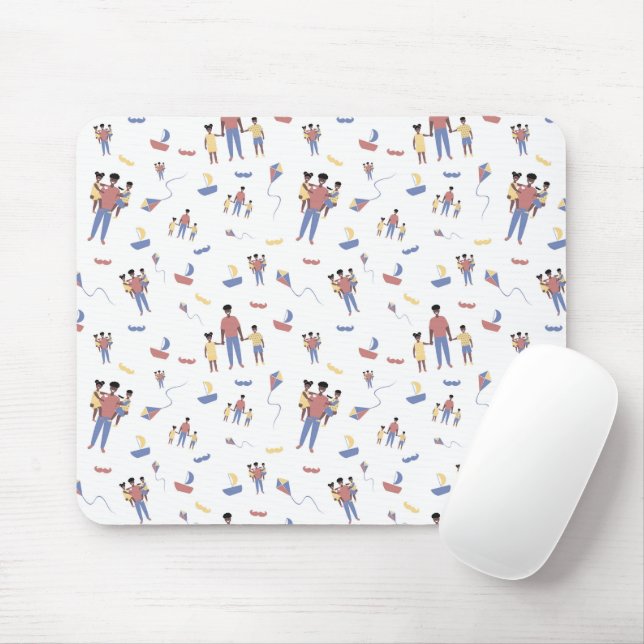 Father's Day Mouse Pad (With Mouse)