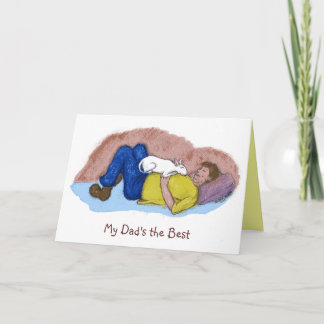Father's Day "My Dad's the Best " Card