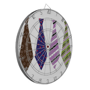 Father's Day Neck Ties Mod Stylish Classy Dartboard