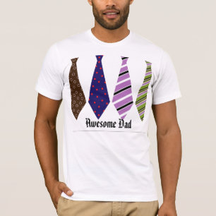 Father's Day Neck Ties Mod Stylish Classy T-Shirt
