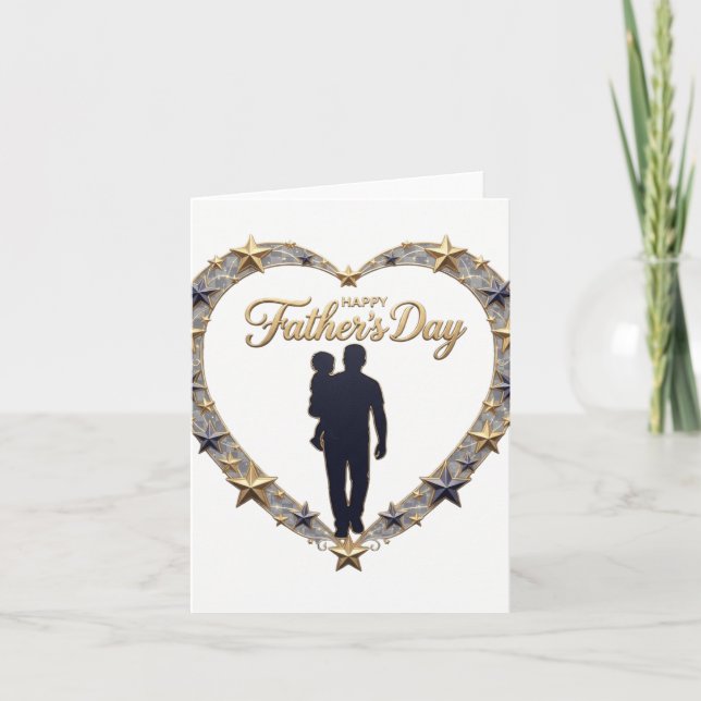 Father's Day Note Card (Front)
