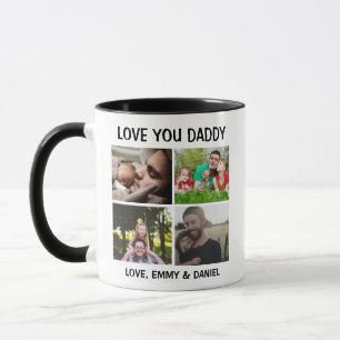 Father's Day or Birthday Gift Love You Daddy Mug