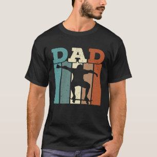 Fathers Day Papa Best Dad Ever Fatherhood Skater D T-Shirt