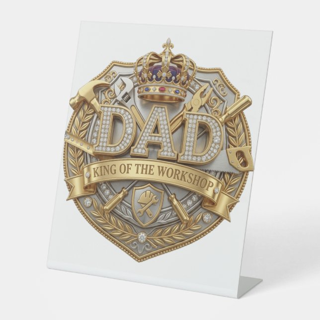 Fathers Day Pedestal Sign (Front)