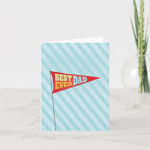Father's Day Pennant Card