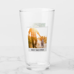 Fathers Day Personalised 2 Photo Glass