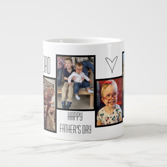 Father's Day Personalised Coffee Mug (Front)