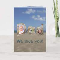 Father's Day Personalised Upload Your Photos Card