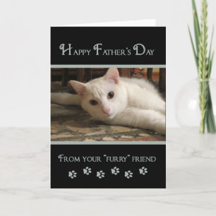 Father's Day - Photo Card From Furry Friends