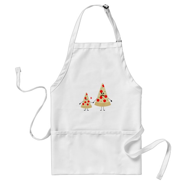 fathers day pizza standard apron (Front)