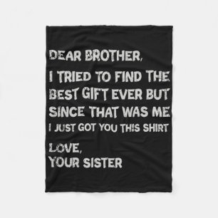 Fathers Day Presents For Brother Mens Clothing Fleece Blanket