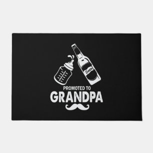 Father's Day Promoted To Grandpa Doormat