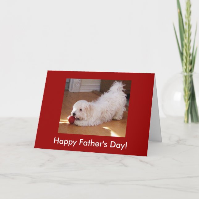Father's Day Pup Card (Front)