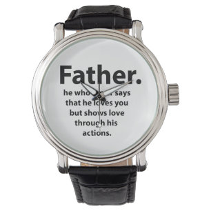 Fathers Day Quote Typography Happy Fathers Day  Watch