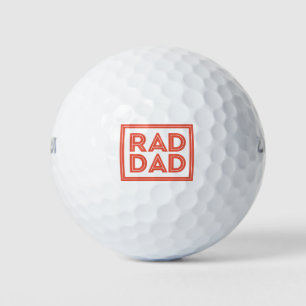 Father's Day - Rad Dad Golf Balls