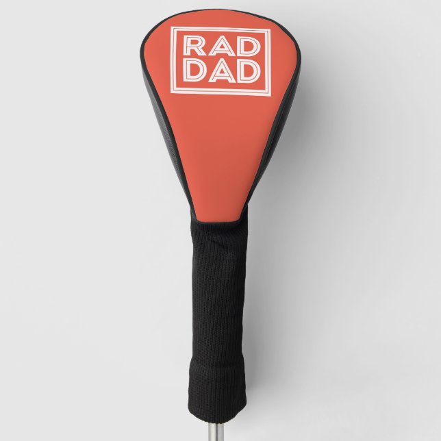 Father's Day - Rad Dad Golf Head Cover (Front)