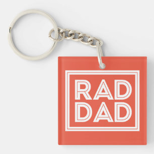 Father's Day - Rad Dad Key Ring