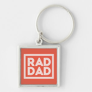 Father's Day - Rad Dad Key Ring