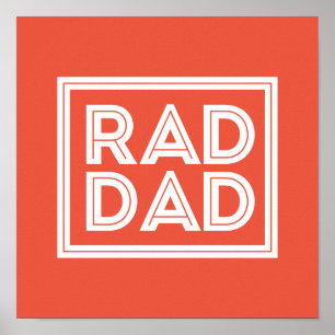 Father's Day - Rad Dad Poster