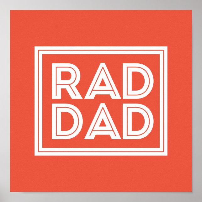 Father's Day - Rad Dad Poster (Front)