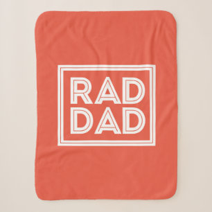 Father's Day - Rad Dad Sherpa Blanket