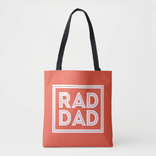 Father's Day - Rad Dad Tote Bag