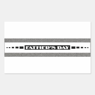 Fathers Day - Rectangular Sticker