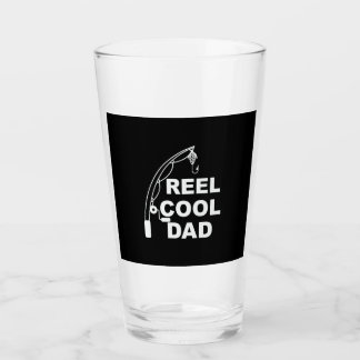 Father's Day Reel Cool Dad Glass