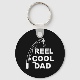 Father's Day Reel Cool Dad Key Ring