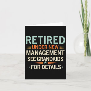 Fathers Day Retired Grandpa Retirement Under New M Card