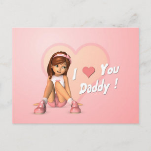 Fathers Day Sadie Postcard