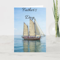 Father's Day sailing boat 