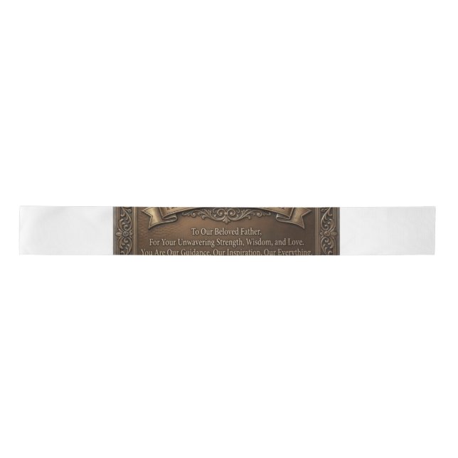 Fathers Day Satin Ribbon (Front)