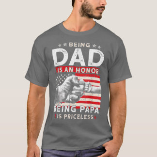 Fathers Day Shirt For Dad An Honour Being Papa Is