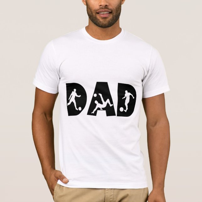 Father's Day Soccer Dad T-Shirt (Front)