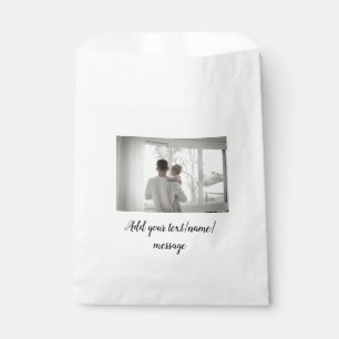 father's day son father dad add photo text dad gif favour bags