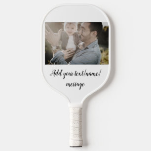 father's day son father dad add photo text dad gif pickleball paddle