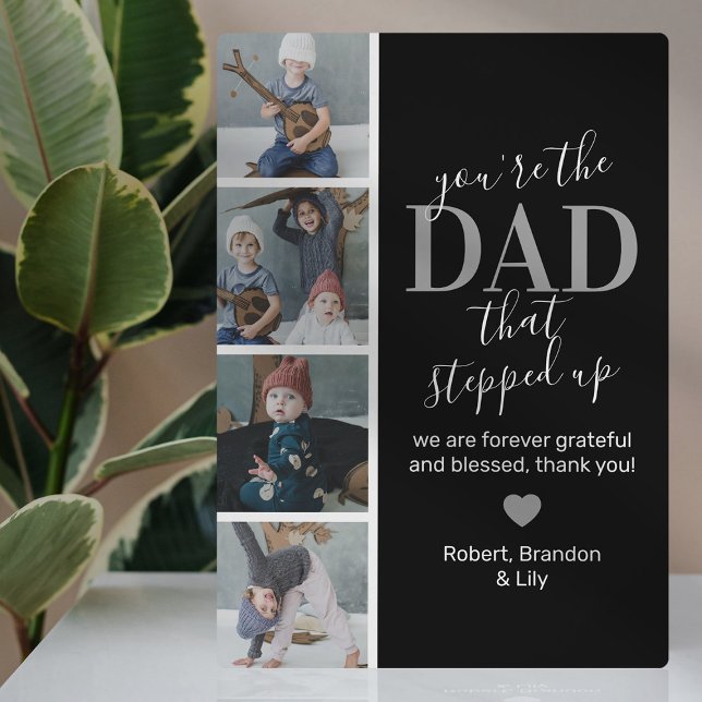 Father's Day Stepdad Photo Plaque (Creator Uploaded)