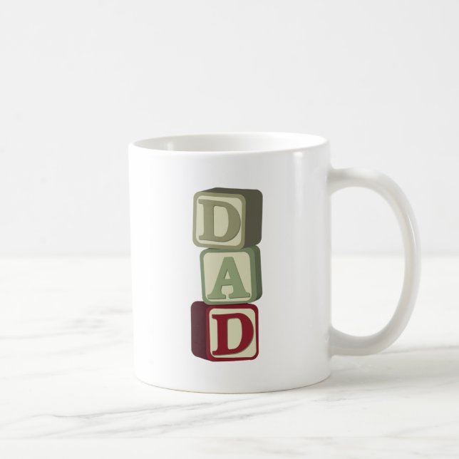 Father's Day Stuff Down Coffee Mug (Right)